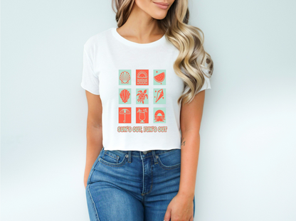 Sun's Out Fun's Out Crop Top