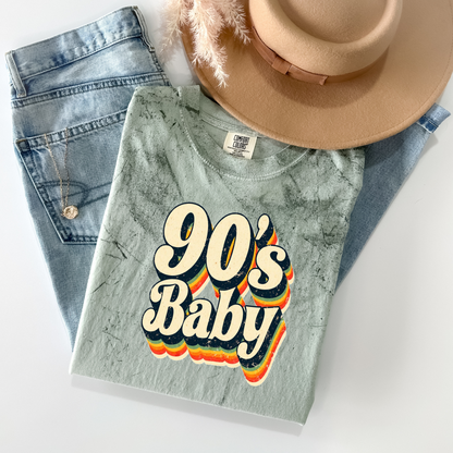 Retro 90's Baby Tie-Dye Tee