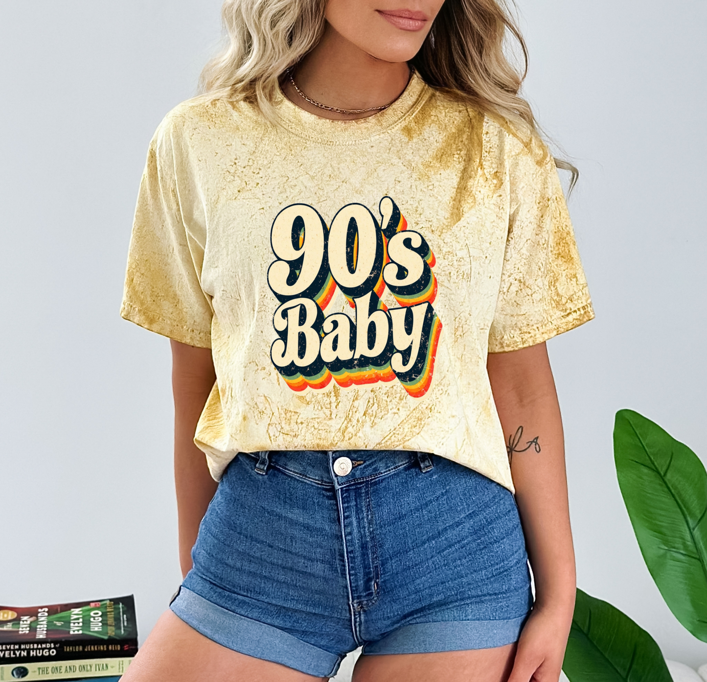 Retro 90's Baby Tie-Dye Tee