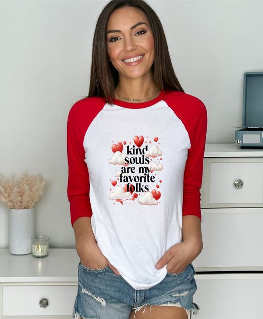 Kind Souls Baseball Tee