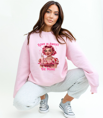 Love is Sweet Crewneck Sweatshirt