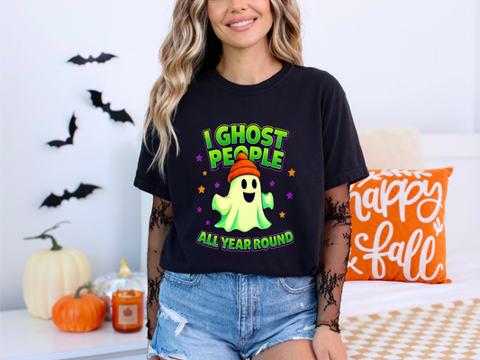 Ghost People Halloween Tee