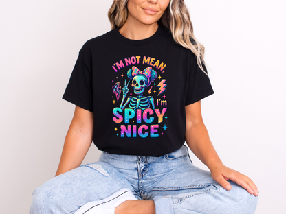 Spicy Nice Skeleton Tee