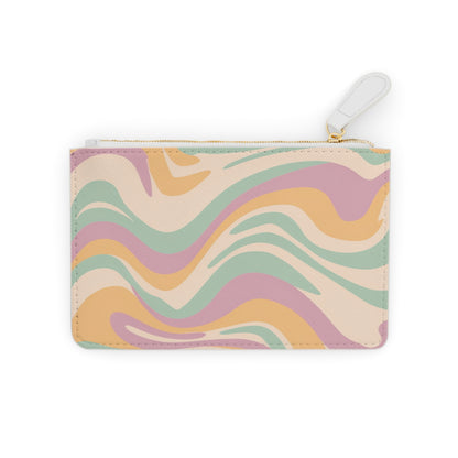 Calm Cool Faux Leather Mini Clutch Bag