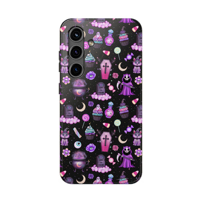 Purple Gothic Spirit Halloween Phone Case