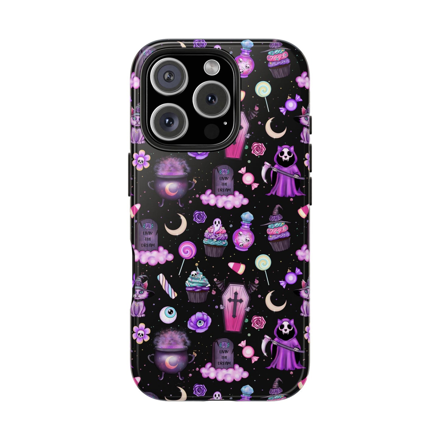 Purple Gothic Spirit Halloween Phone Case