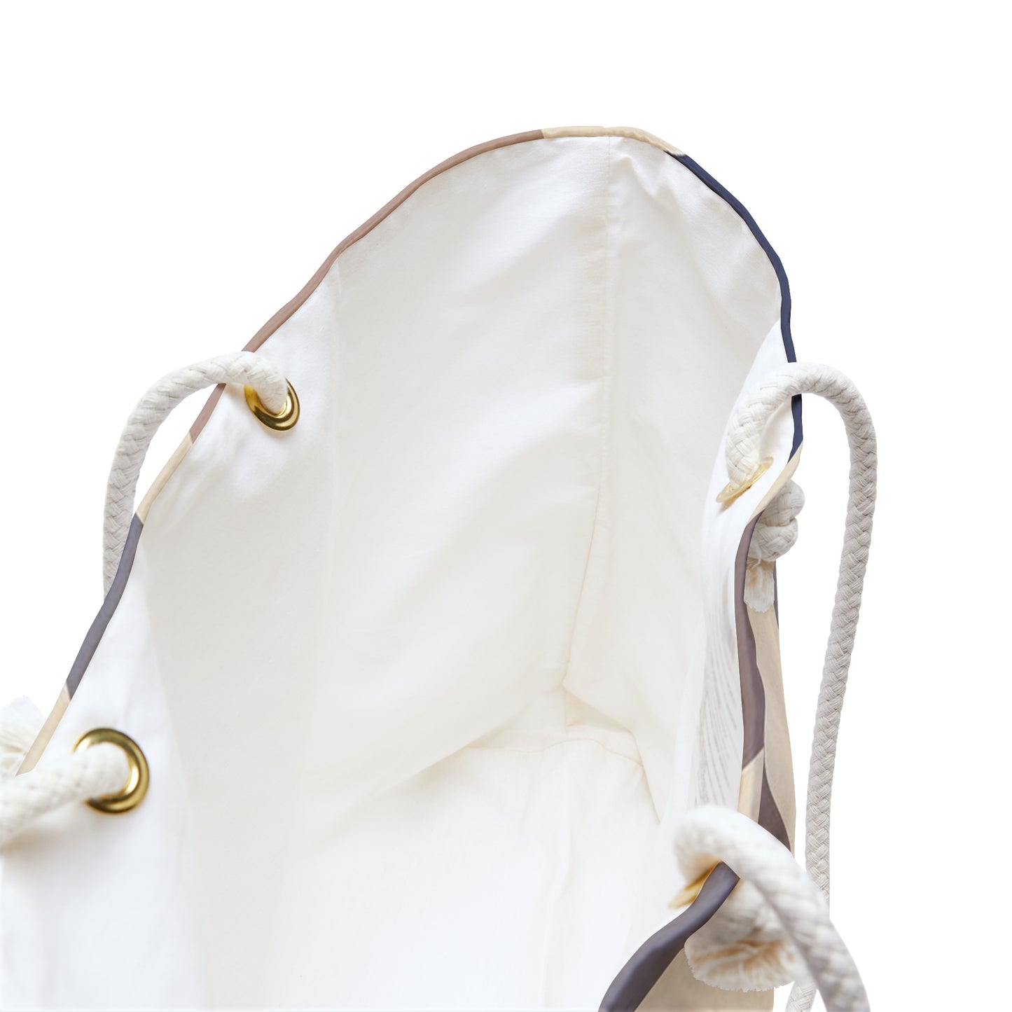 Weekender Bag - Cow Print with Calming Blue Hues