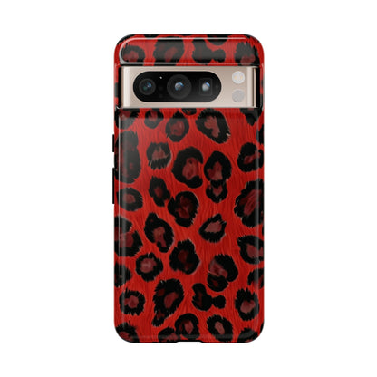 Red Leopard Tough Case