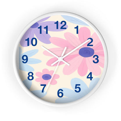 Floral Wall Clock