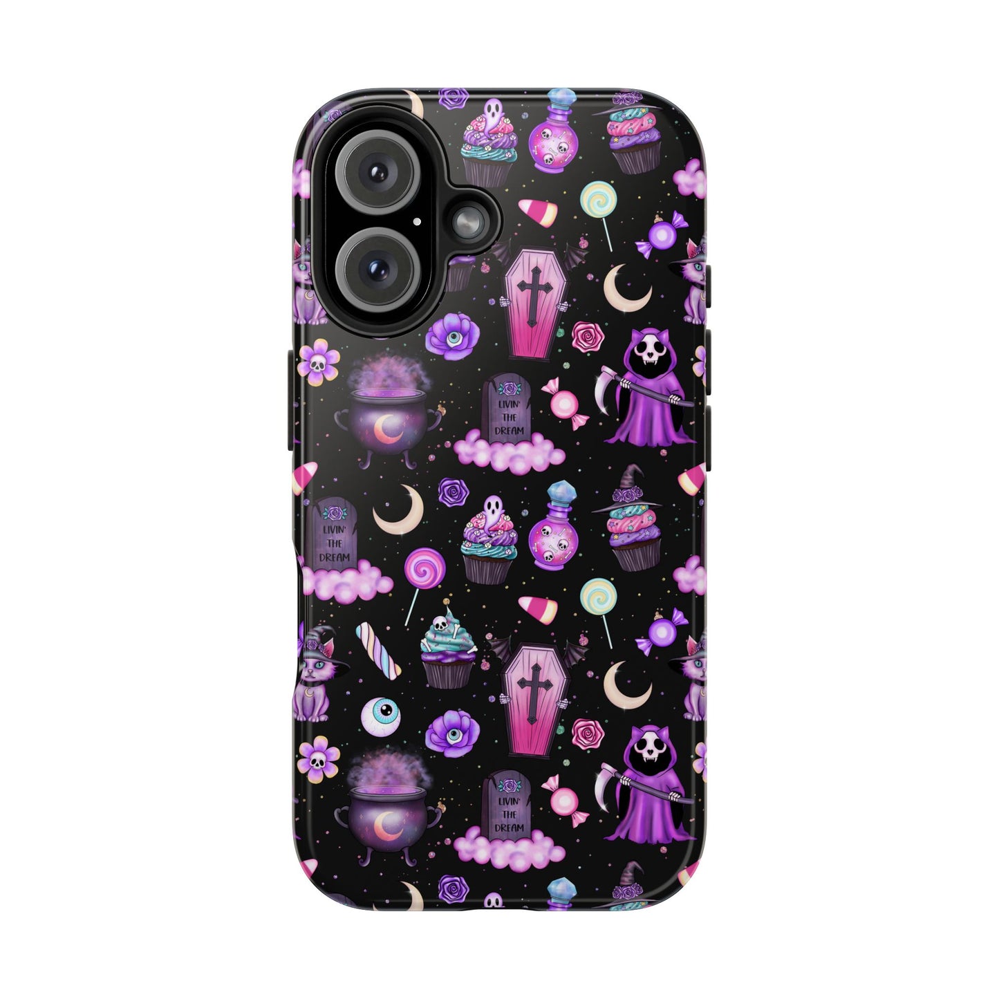 Purple Gothic Spirit Halloween Phone Case