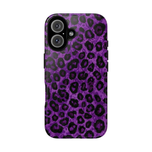 Wild Purple Leopard Phone Case