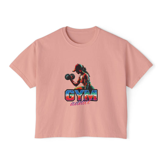 Gym Addict Boxy Tee
