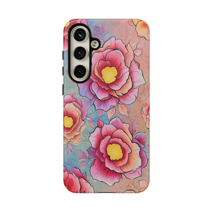 Pastel Floral Matte Phone Case