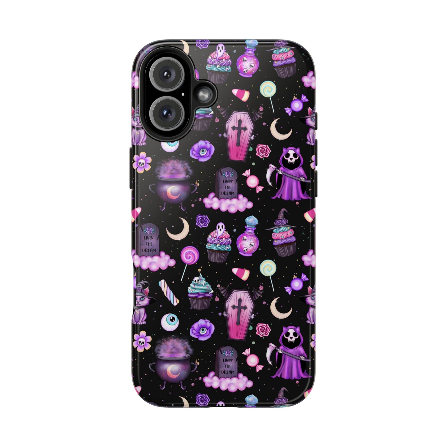 Purple Gothic Spirit Halloween Phone Case