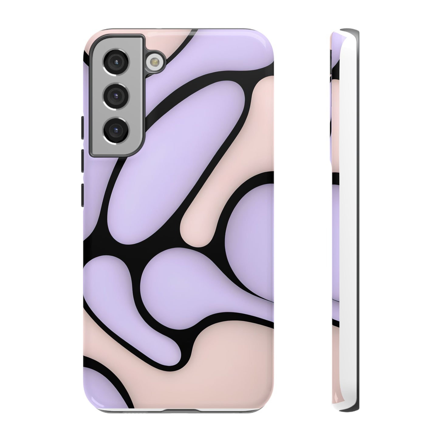 Lavender Marble Phone Case