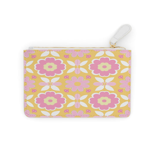 Whimsical Floral Mini Clutch Bag