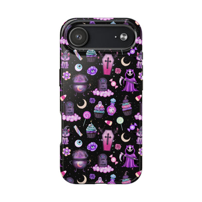 Purple Gothic Spirit Halloween Phone Case