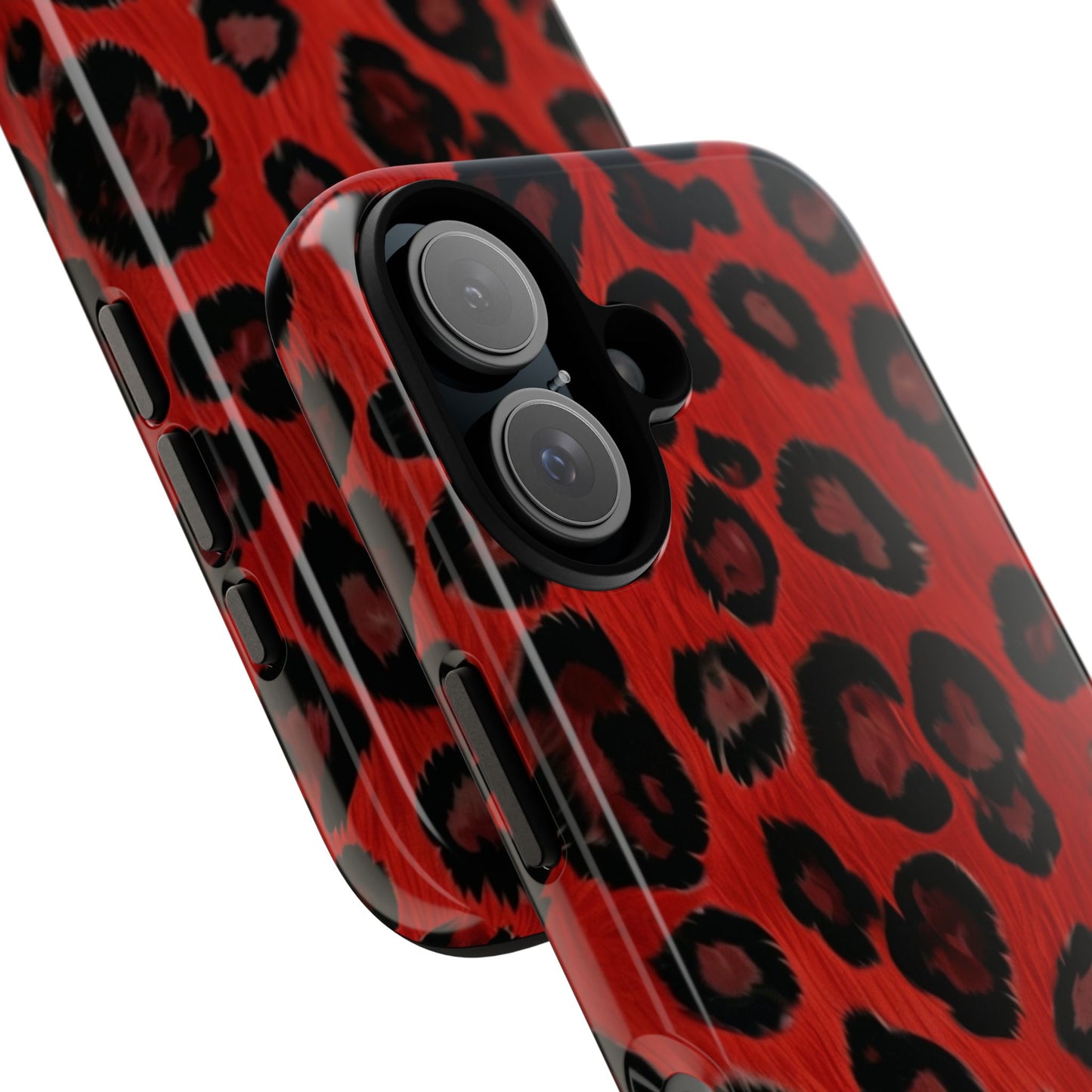 Red Leopard Tough Case