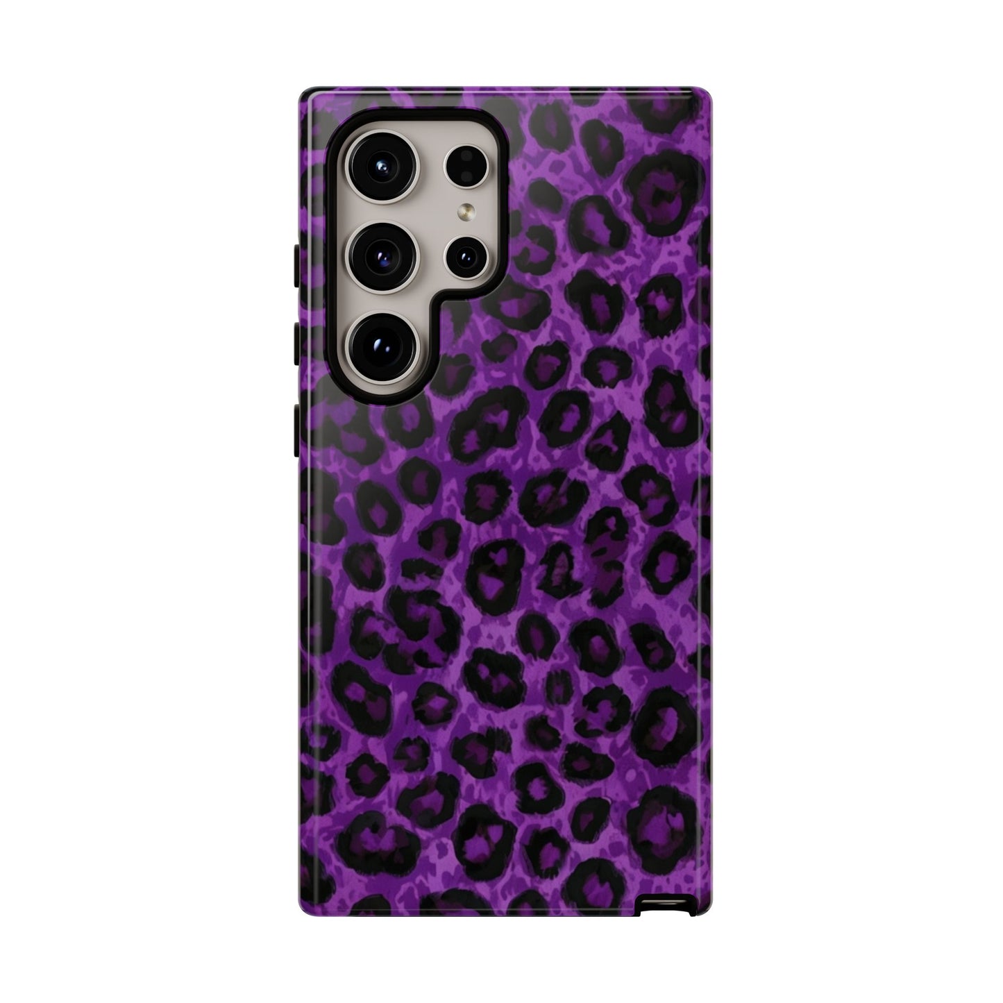 Wild Purple Leopard Phone Case