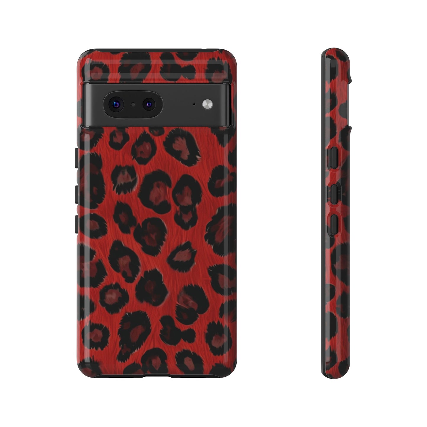 Red Leopard Tough Case