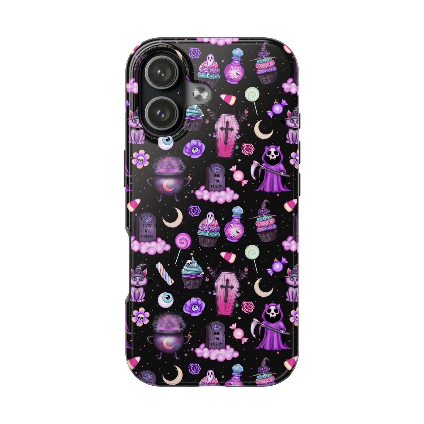 Purple Gothic Spirit Halloween Phone Case