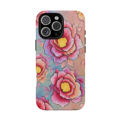 Pastel Floral Matte Phone Case