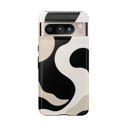 Chic Neutral Tone Marble Phone Case