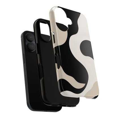 Chic Neutral Tone Marble Phone Case