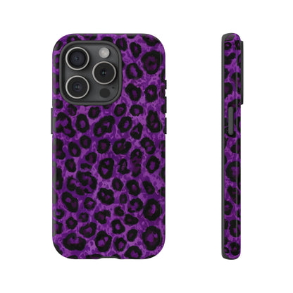 Wild Purple Leopard Phone Case