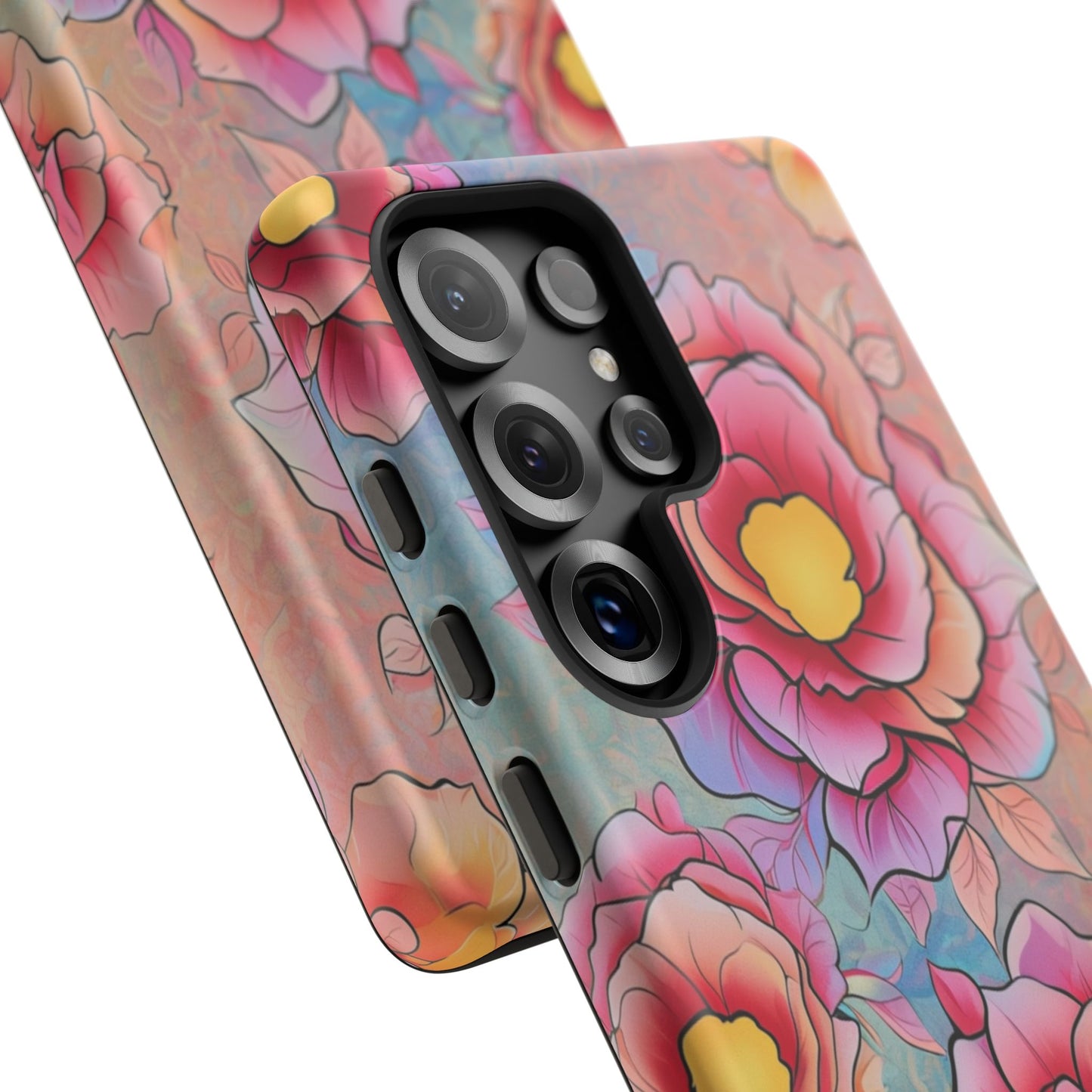 Pastel Floral Matte Phone Case