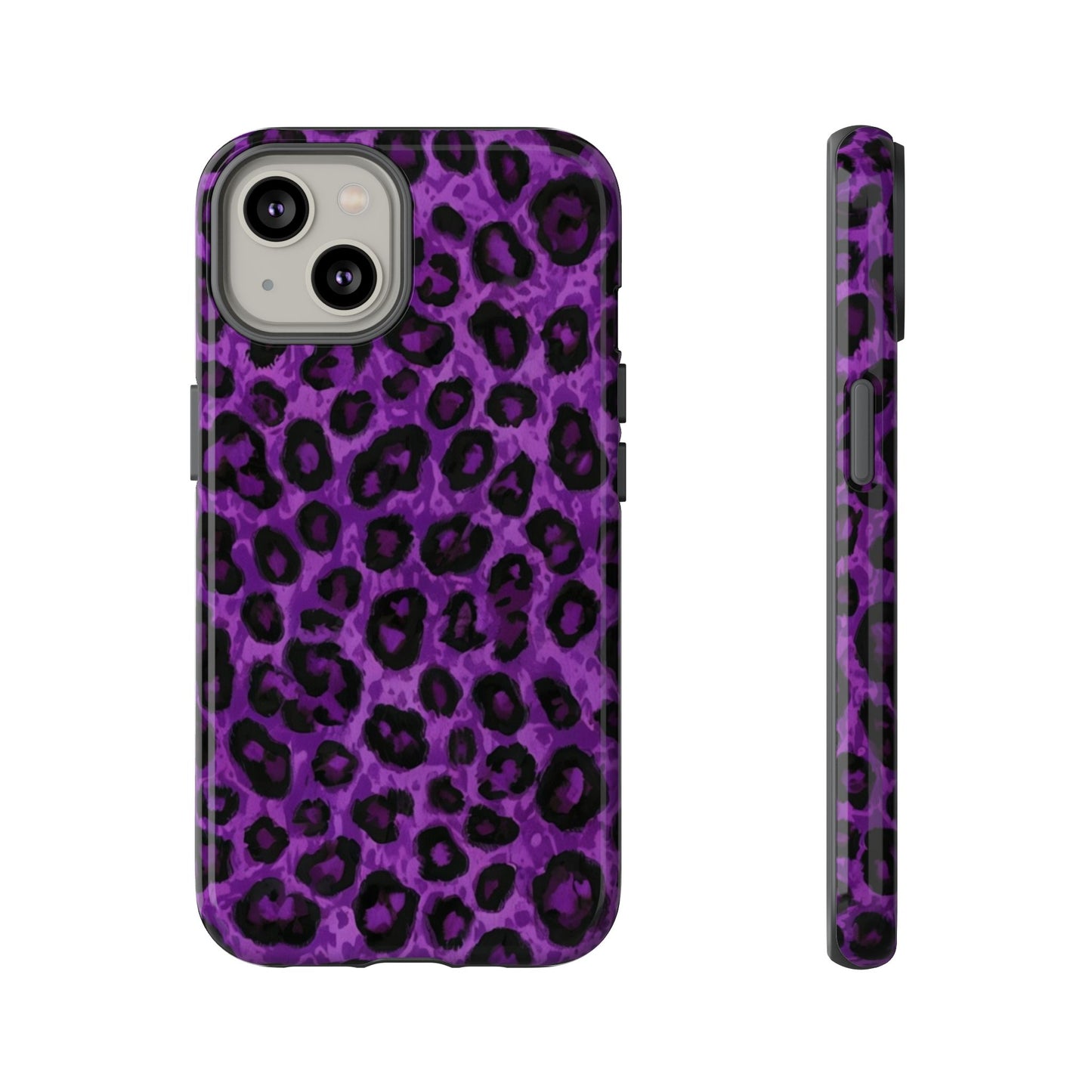 Wild Purple Leopard Phone Case