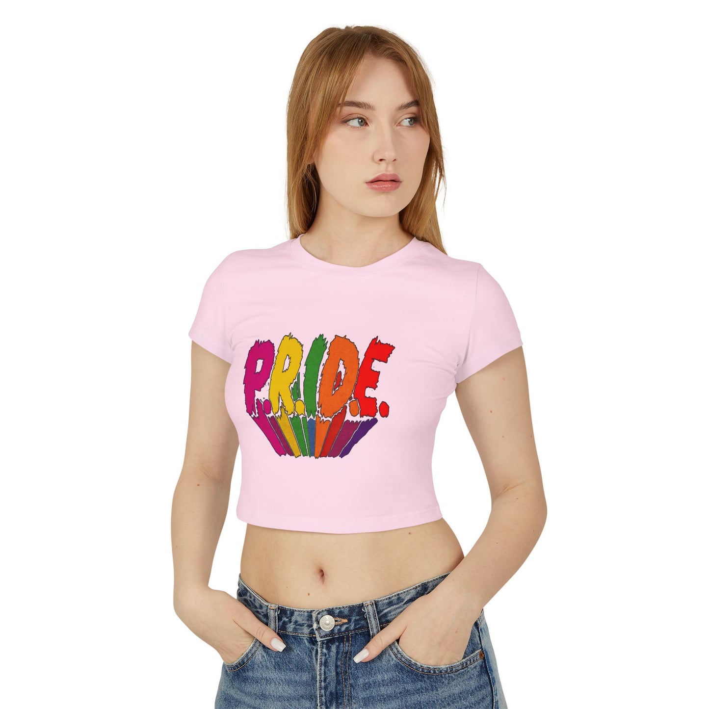 PRIDE Graphic Crop Tee