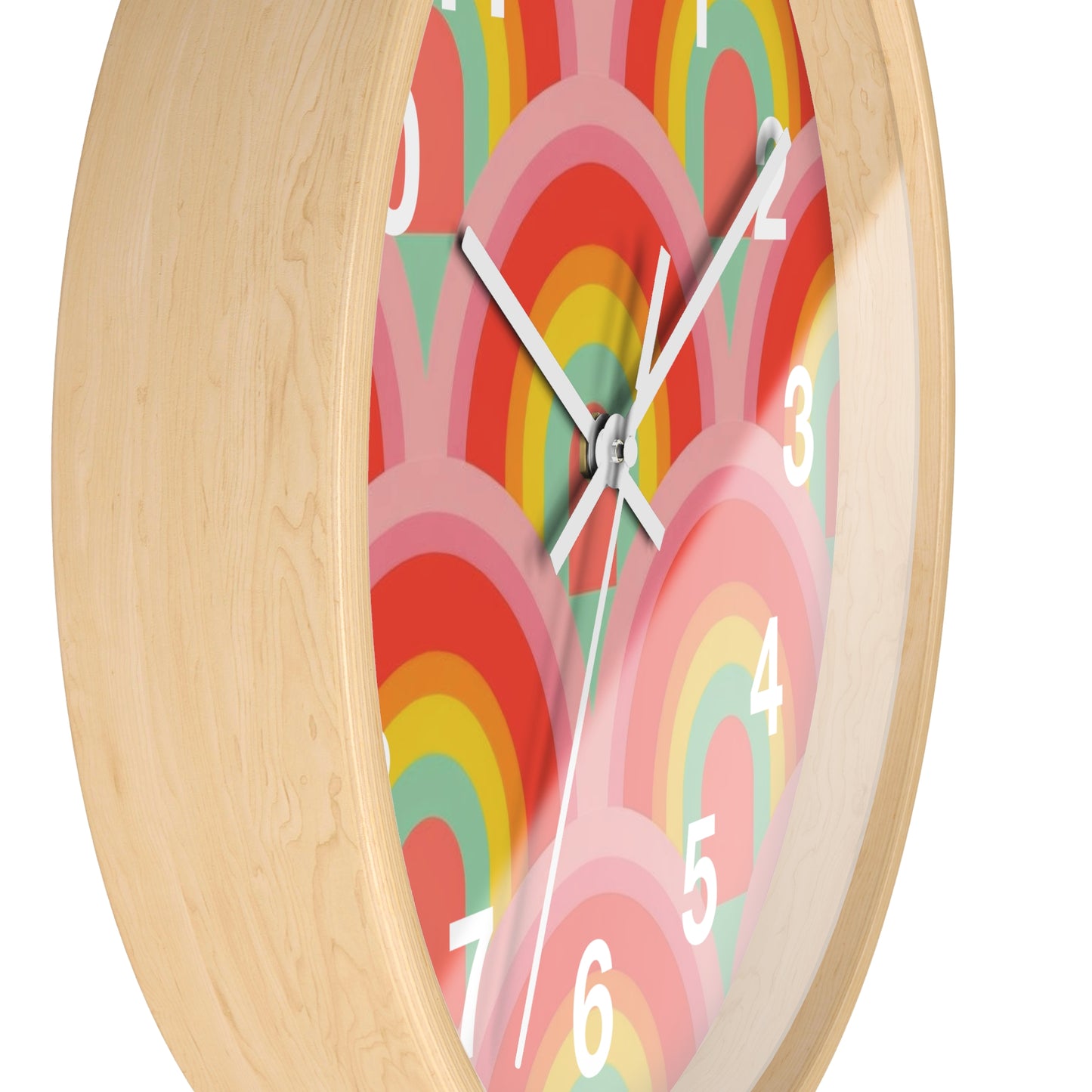 Rainbow Wall Clock