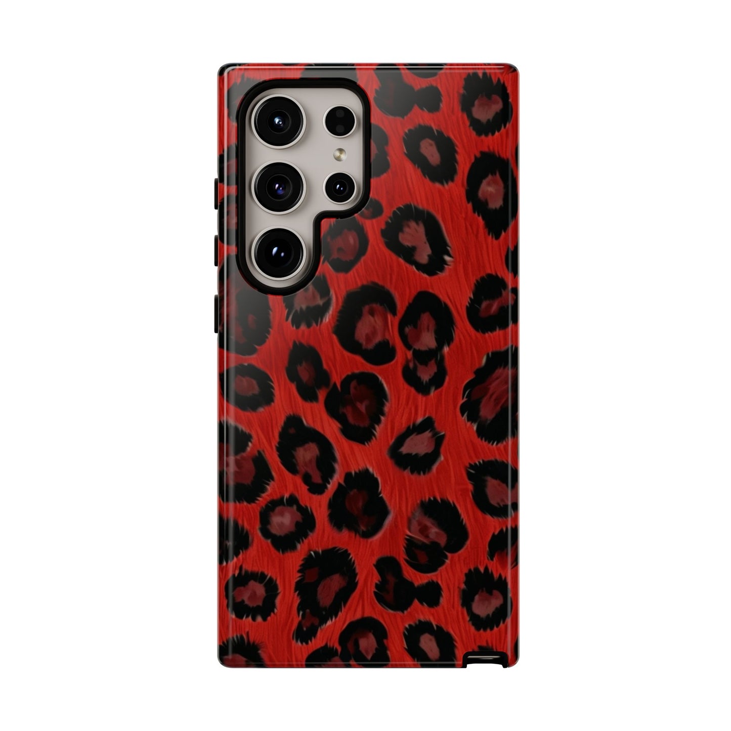 Red Leopard Tough Case