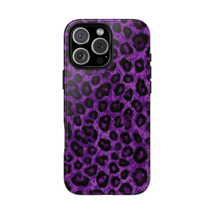 Wild Purple Leopard Phone Case