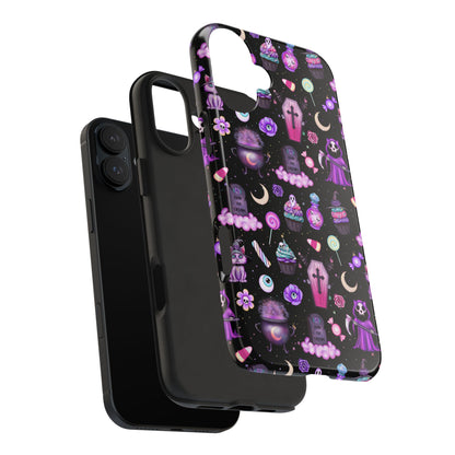 Purple Gothic Spirit Halloween Phone Case