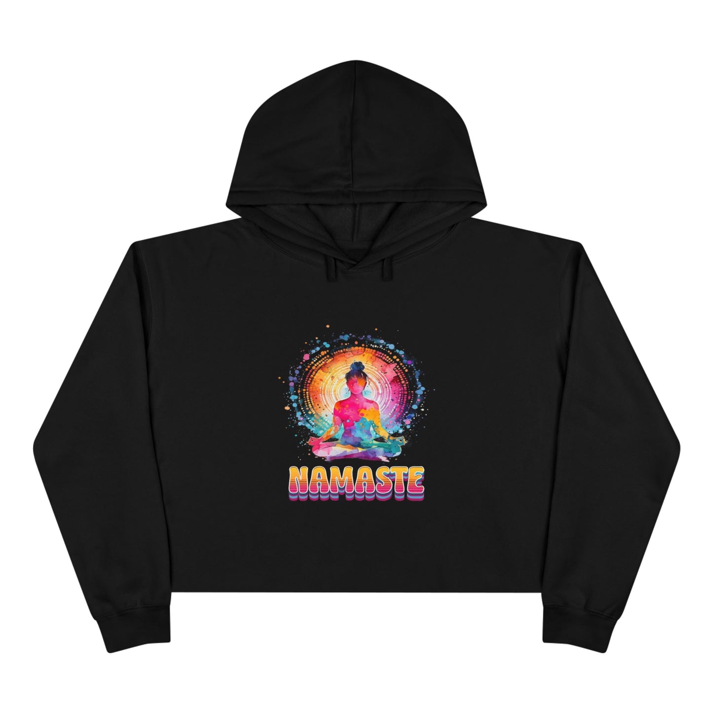 Namaste Crop Hoodie