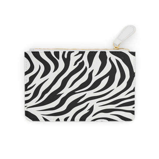 Classic Zebra Mini Clutch Bag