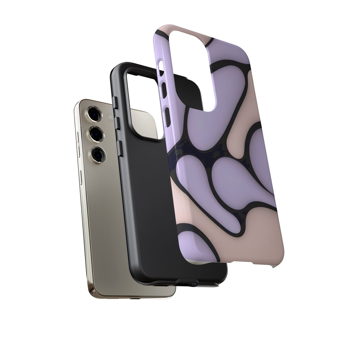 Lavender Marble Phone Case