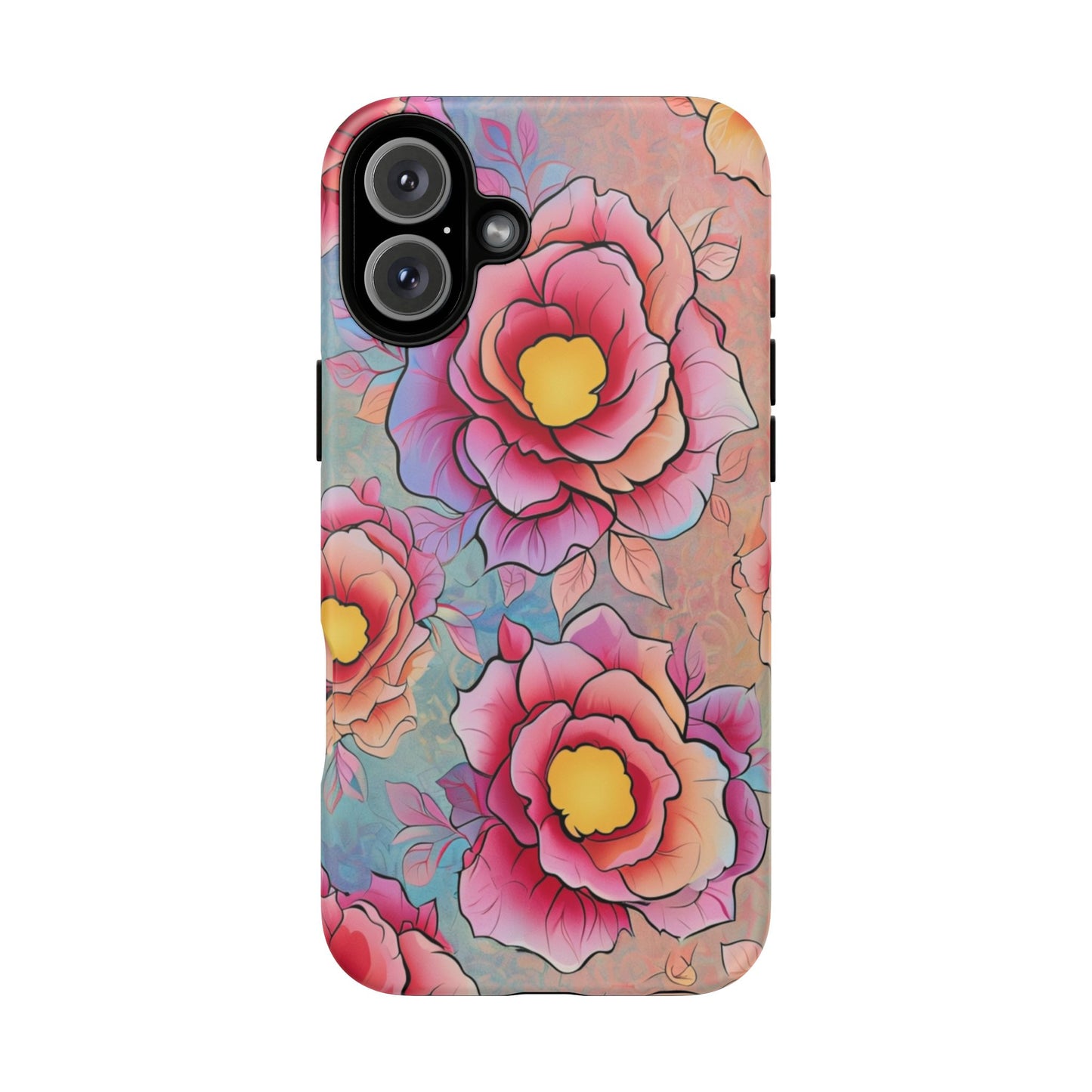 Pastel Floral Matte Phone Case