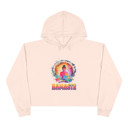 Namaste Crop Hoodie