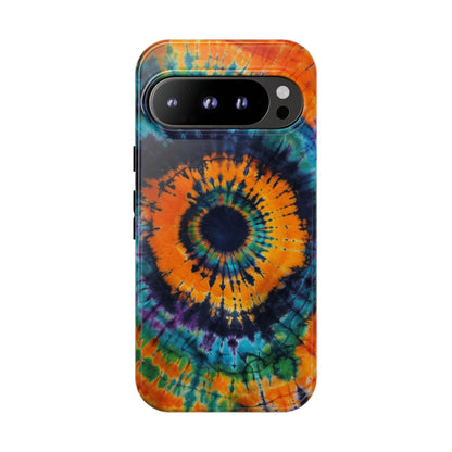 Bursting Orange Tie-Dye Phone Case